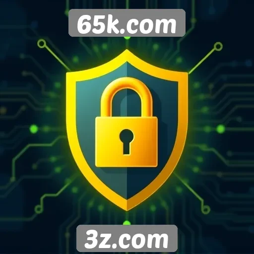 Recursos de segurança no site 65k.com